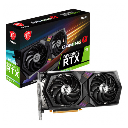 Видеокарта MSI GeForce RTX 3060 Ti GAMING X 8G LHR