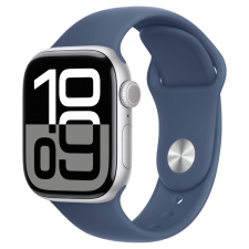 Apple Watch Series 10 Умные часы Apple Watch Series 10 46 мм Silver Aluminium Case with Sport Band Blue S/M watch