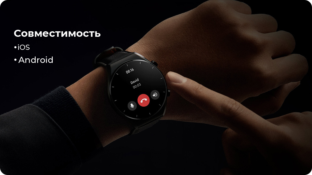 Умные часы Xiaomi Watch S1 Wi-Fi Global Version Black/Black