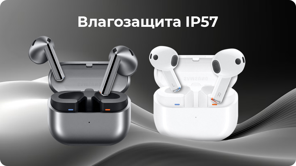 Беспроводные наушники Samsung Galaxy Buds 3, серый