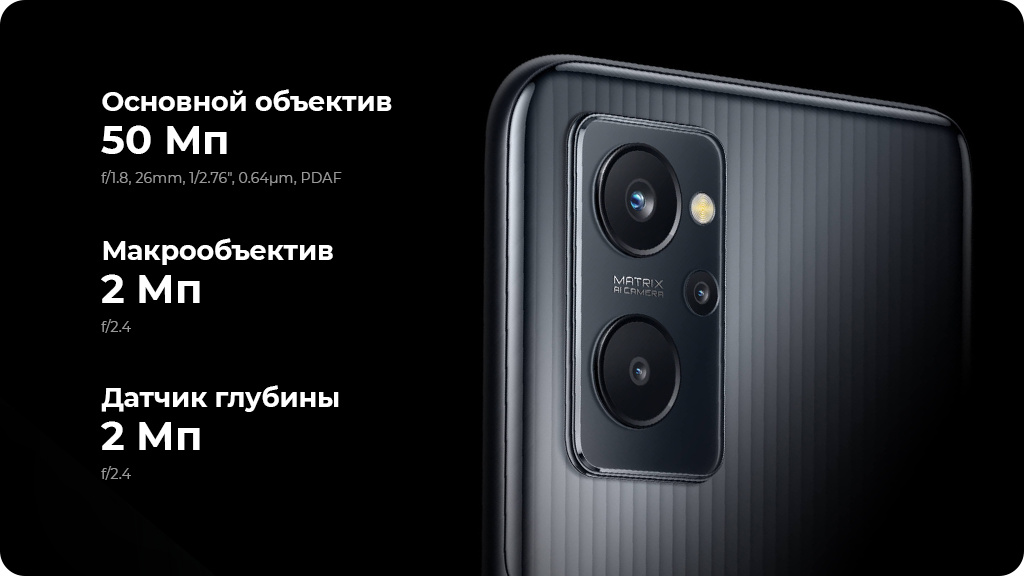 Realme 9i 6/128Gb Синий Global Version