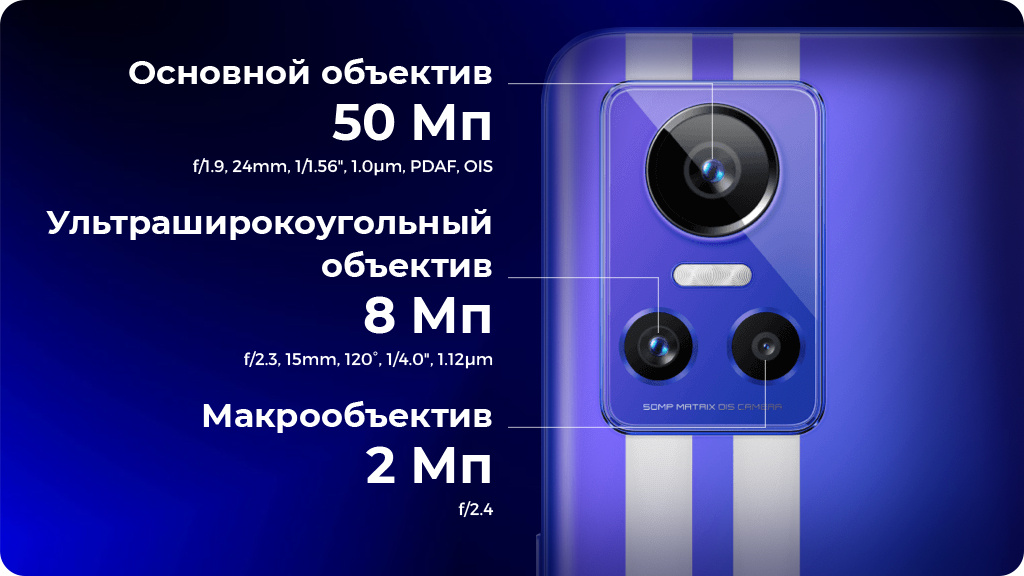 Realme GT Neo3 12/256Gb 150W Global Белый